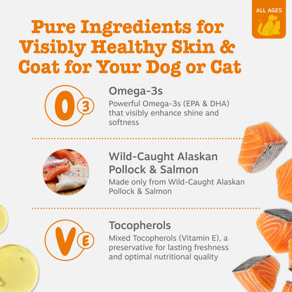 Transform Your Pet’s Dry, Itchy Skin into a Silky, Brilliant Shine in Weeks