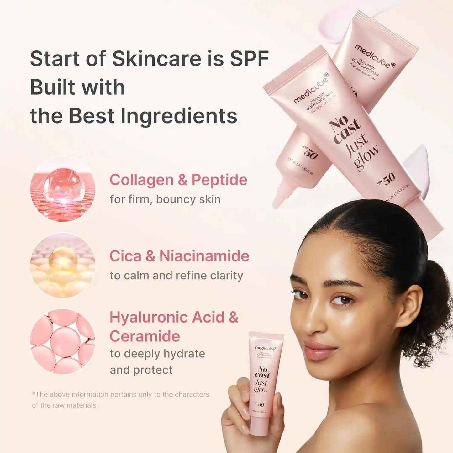 Collagen Glow Sunscreen – Invisible Ultra-Hydrating Shield For an Instant 24H Glass-Skin Glow