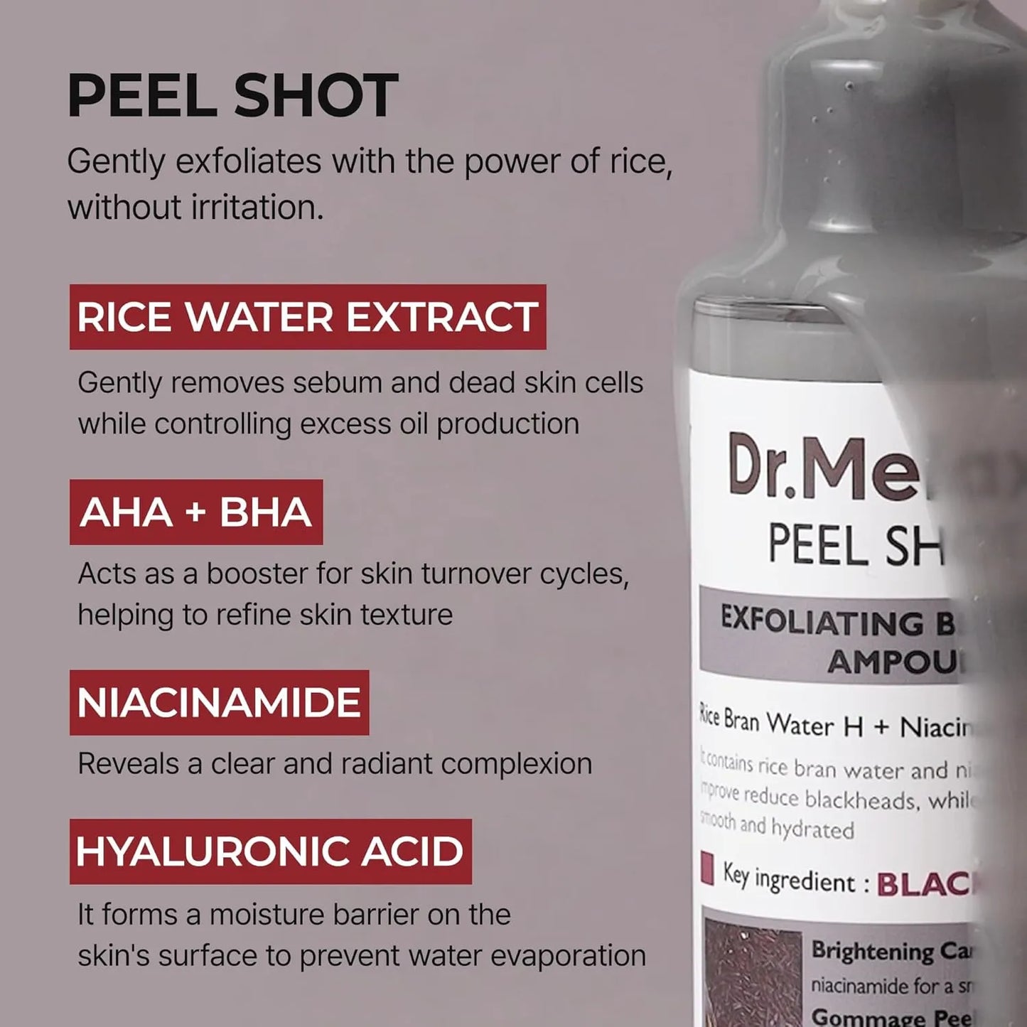 Glow Rice Ampoule – Gentle Micro-Peeling Technology For Flawless Glass Skin