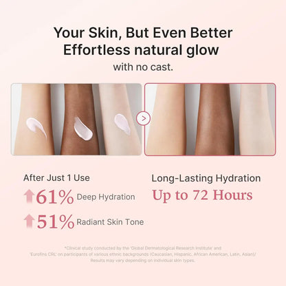 Collagen Glow Sunscreen – Invisible Ultra-Hydrating Shield For an Instant 24H Glass-Skin Glow