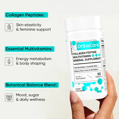 Turn Back Time With Multi-Collagen + Probiotics For Flawless, Wrinkle-Free Skin