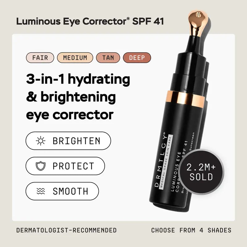 Luminous Eye Corrector – Mineral Tinted Shield For Dark Circles & Sun Protection