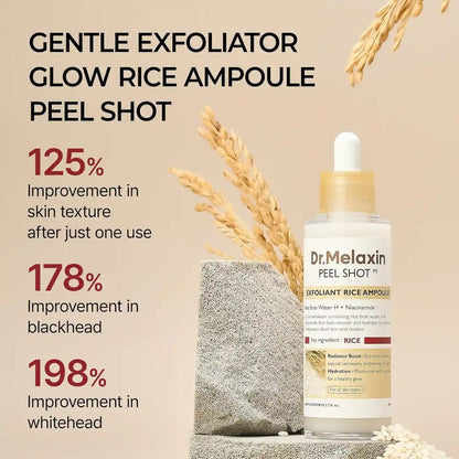 Glow Rice Ampoule – Gentle Micro-Peeling Technology For Flawless Glass Skin