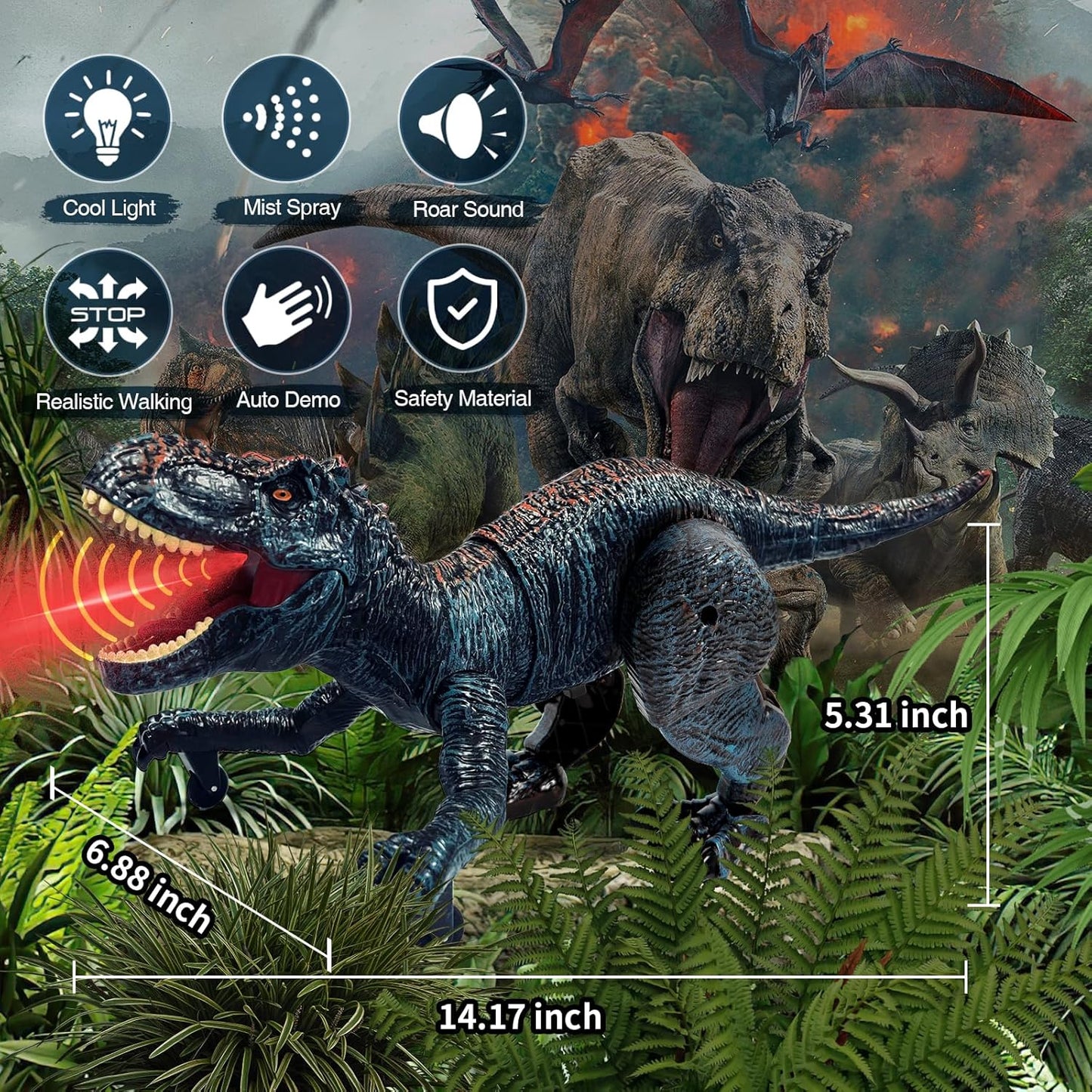 Bringing Dinosaurs to Life: Roar, Spray, and Rule the Jurassics