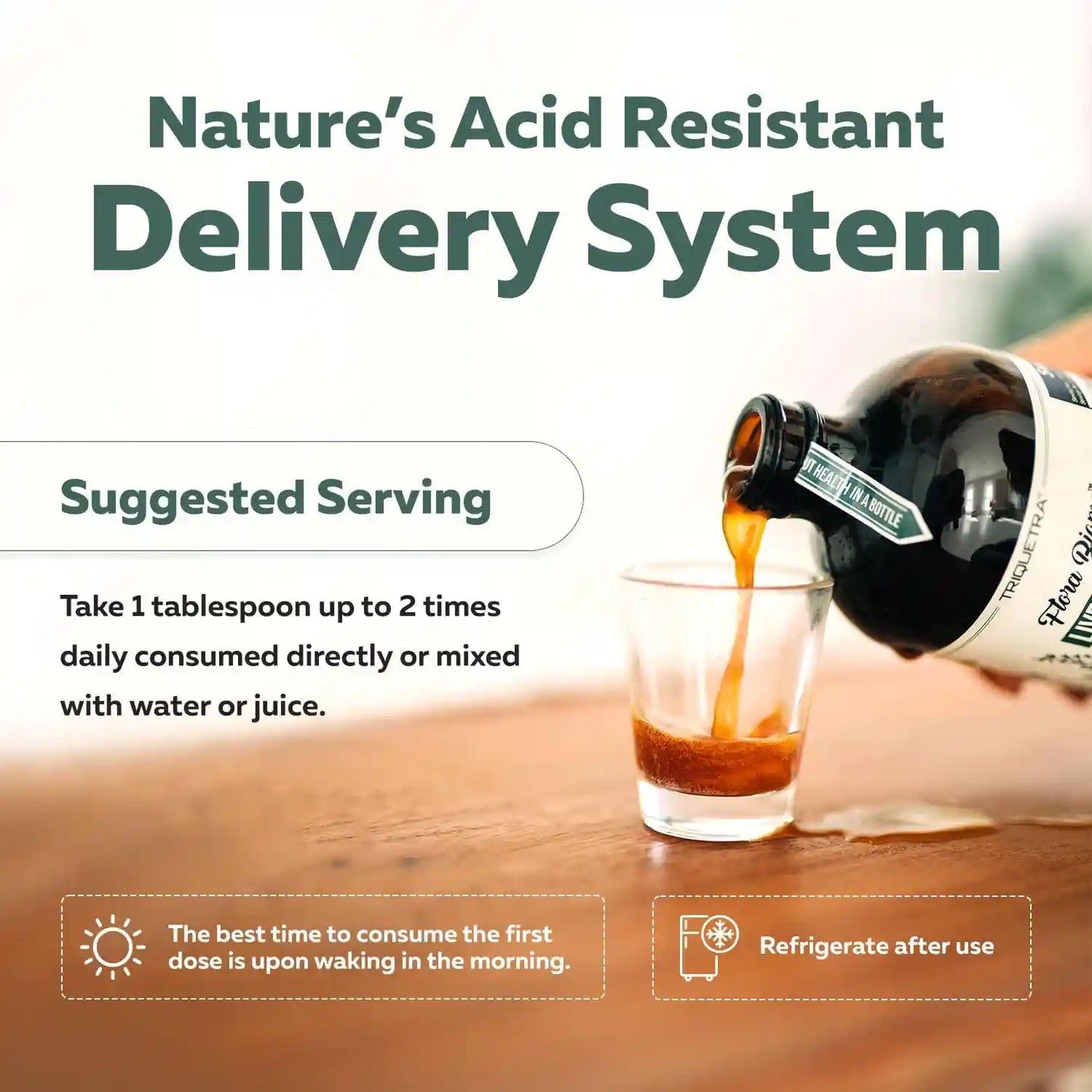 Liquid Microbiome Supplement – 3-in-1 Living Formula For Total Gut Health Restoration