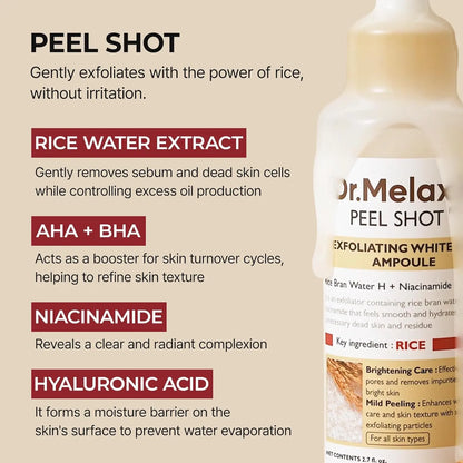 Glow Rice Ampoule – Gentle Micro-Peeling Technology For Flawless Glass Skin
