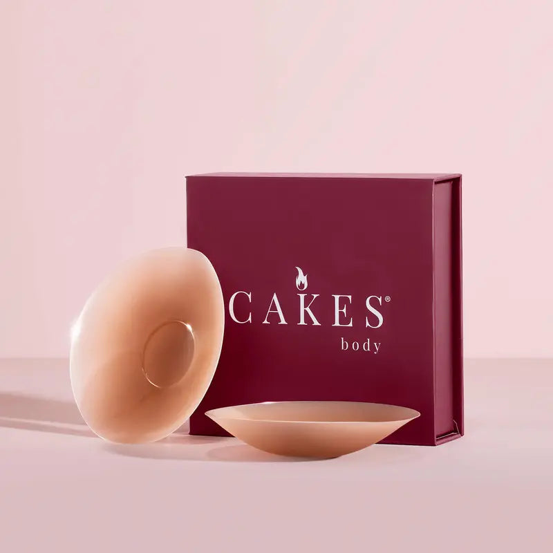 No Messy Glue, Just Body Heat Snug Fit - Silicone Bra Pads