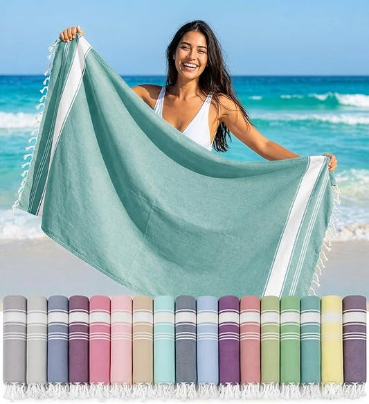 XL Beach Towel – Advanced Flat-Weave Tech For A Sand-Free, Quick-Dry Summer