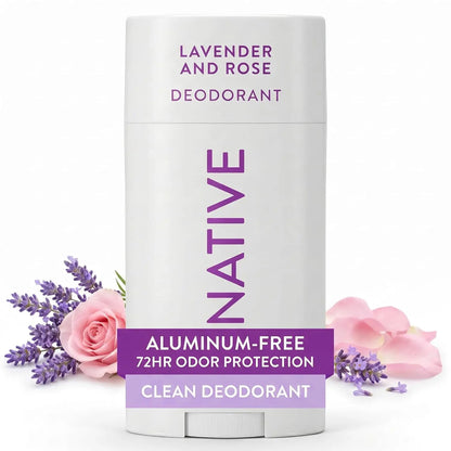 Natural Deodorant Stick – Aluminum-Free Plant Formula For 72HR Odor Protection