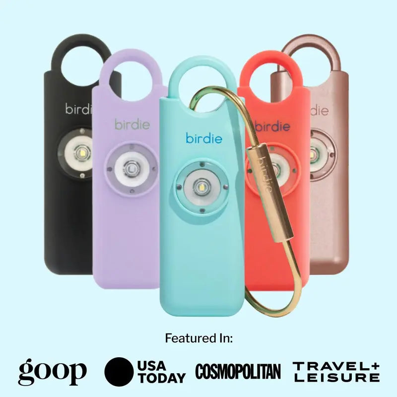 130dB Siren & Strobe Light Personal Safety Keychain — Instant Peace of Mind Anywhere