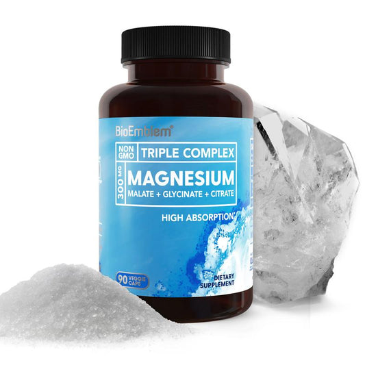 Triple Magnesium Complex For Calm Nights, Relaxed Muscles & Better Daily Recovery