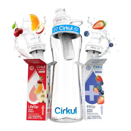 Flavor-Infused Water Bottle – Adjustable Flavor Dial For Zero-Sugar Hydration