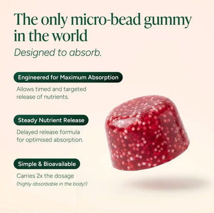 Magnesium Ashwagandha Gummies – Liposomal Beadlet Technology For Ultimate Sleep & Calmer Mind