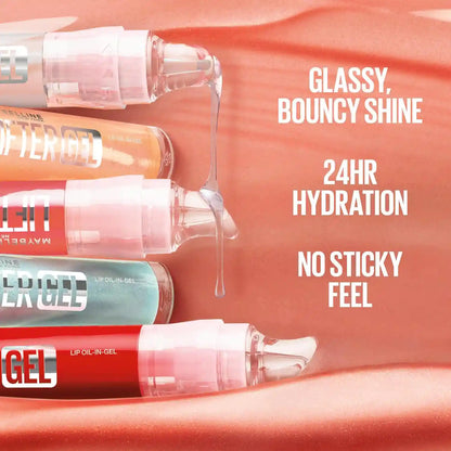 Lip Gloss – Oil-In-Gel Hyaluronic Acid Formula For 24H Plump Hydration & Reflective Shine