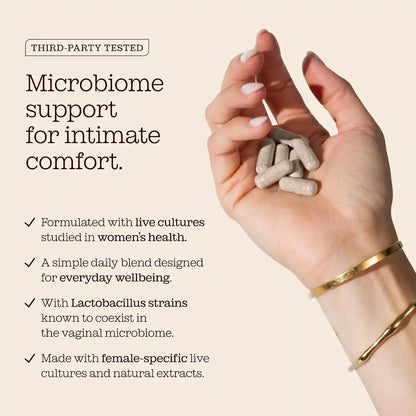 Intimate Flora Capsules – Cranberry & Fenugreek Feminine Support