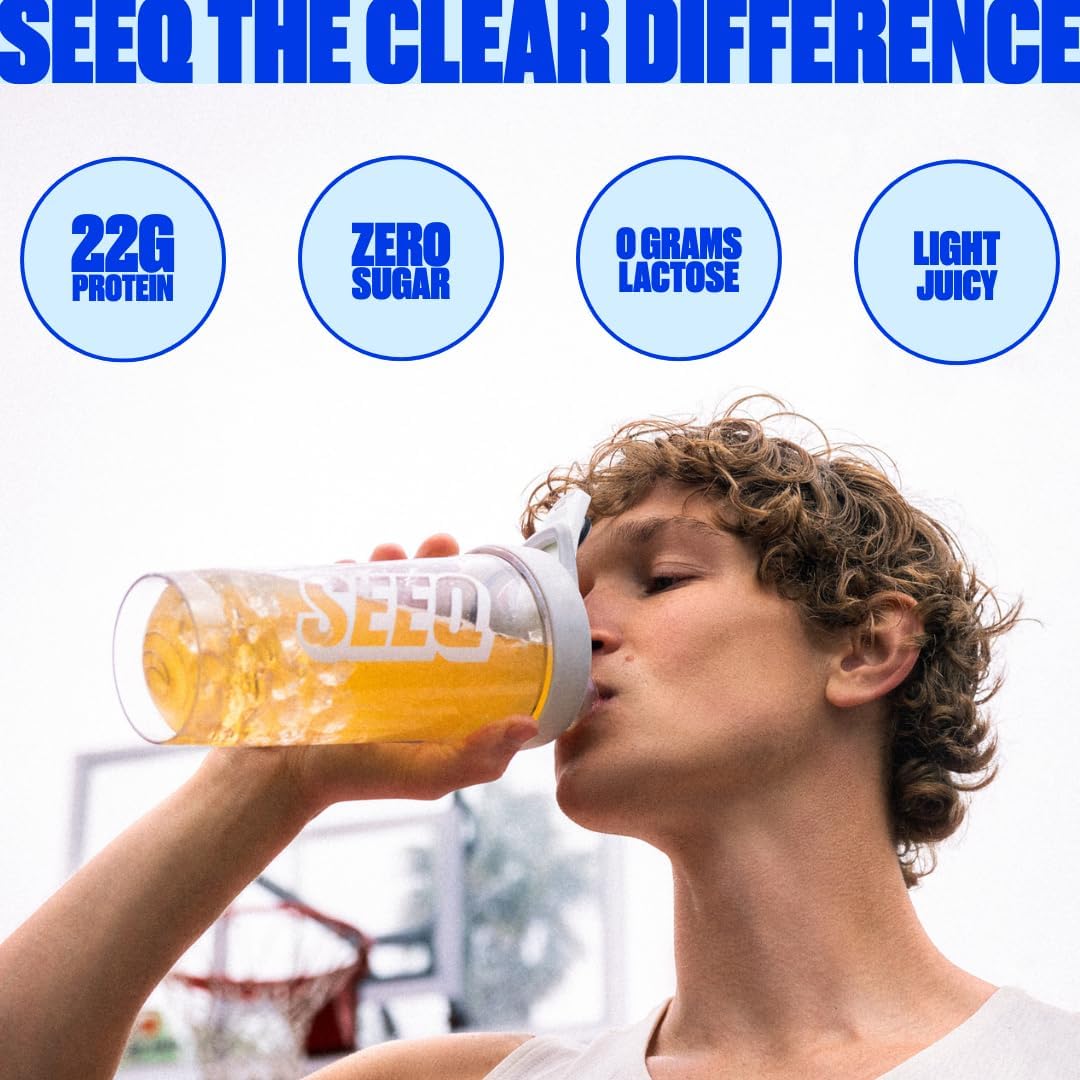 Clear Protein Powder Packets That Taste Like Juice, Not a Heavy Shake