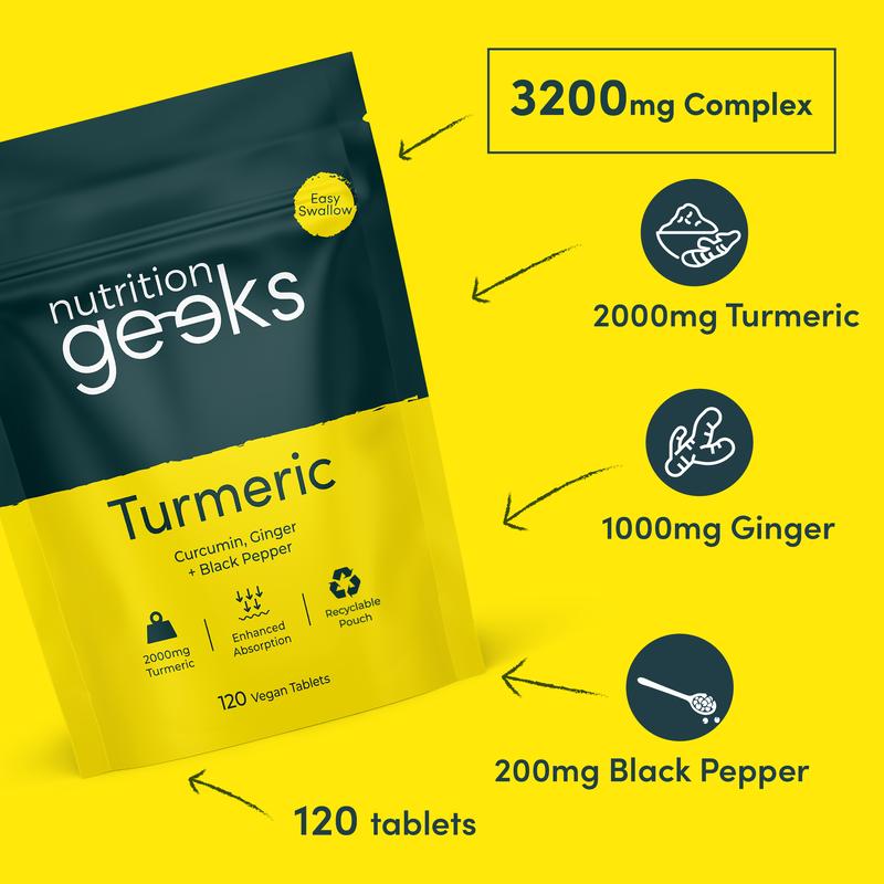 Turmeric Curcumin Complex – 95% Active Extract for Joint Comfort