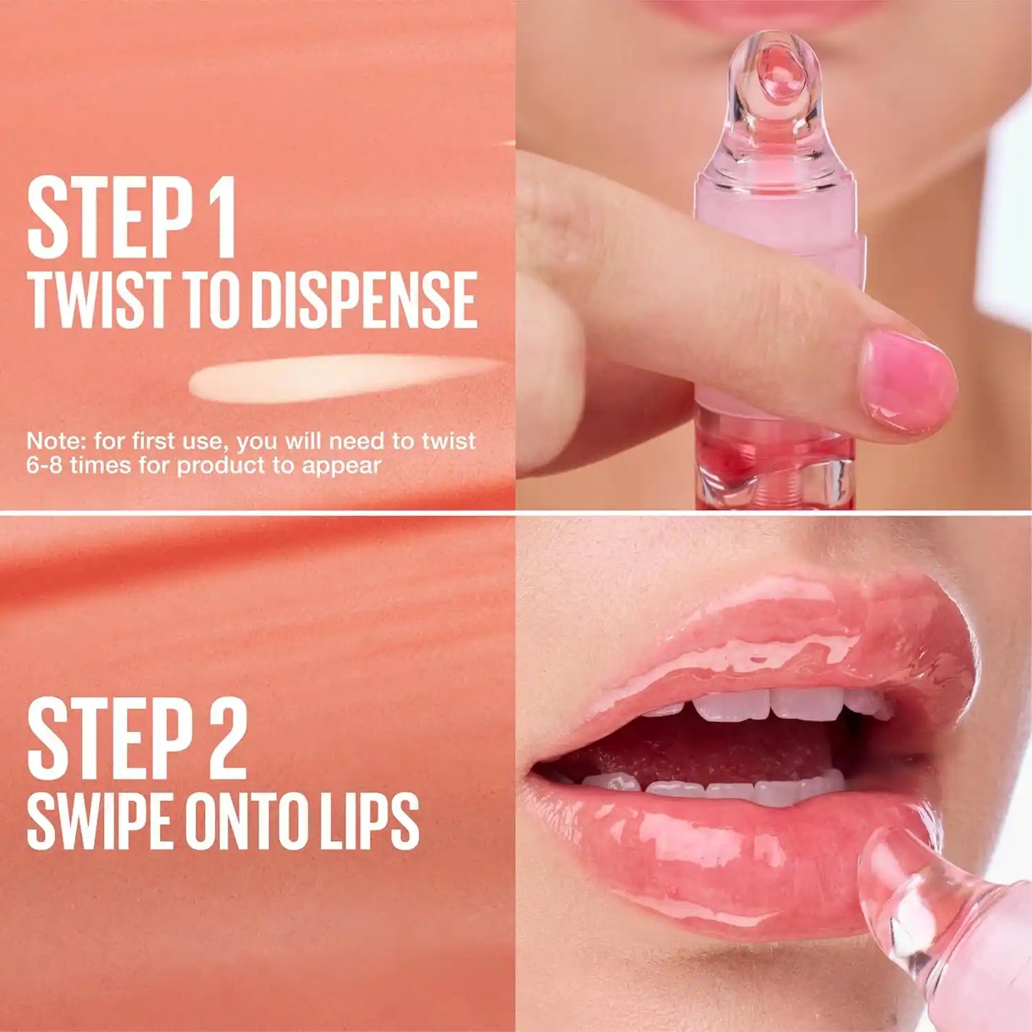 Lip Gloss – Oil-In-Gel Hyaluronic Acid Formula For 24H Plump Hydration & Reflective Shine