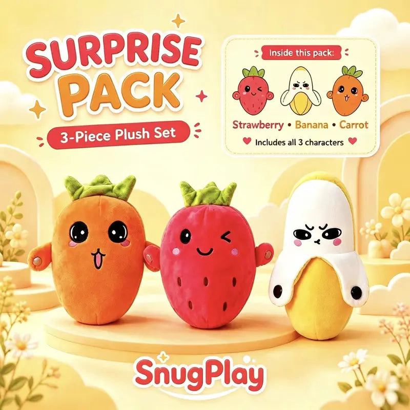 Hilarious Talking Fruit & Veggie Plushies