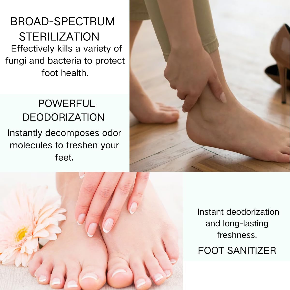 Destroy Foot Odor Instantly & Keep Feet Fresh All Day Long