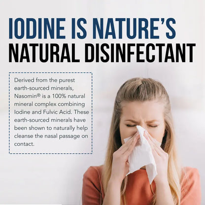 Breathe Easy and Block Germs with Nasomin Nasal Iodine Spray