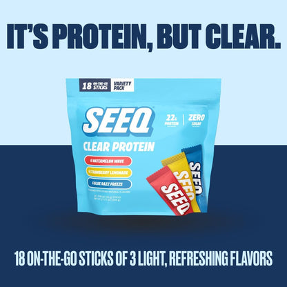 Clear Protein Powder Packets That Taste Like Juice, Not a Heavy Shake