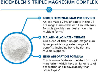 Triple Magnesium Complex For Calm Nights, Relaxed Muscles & Better Daily Recovery