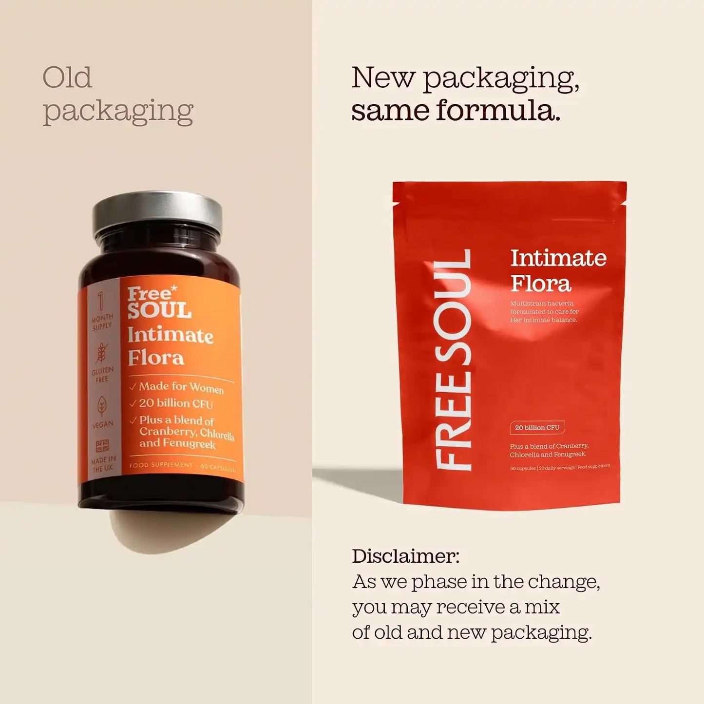 Intimate Flora Capsules – Cranberry & Fenugreek Feminine Support