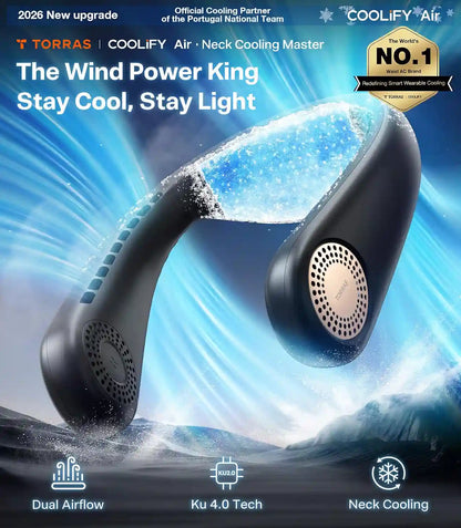 Instant Personal Cooling, Hands-Free Freedom Everywhere | Buy 1 Get 1 Free
