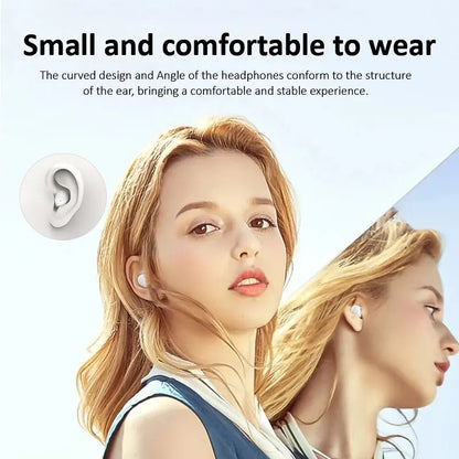 Ultra-Mini Invisible Sleep Earbuds for Side Sleepers