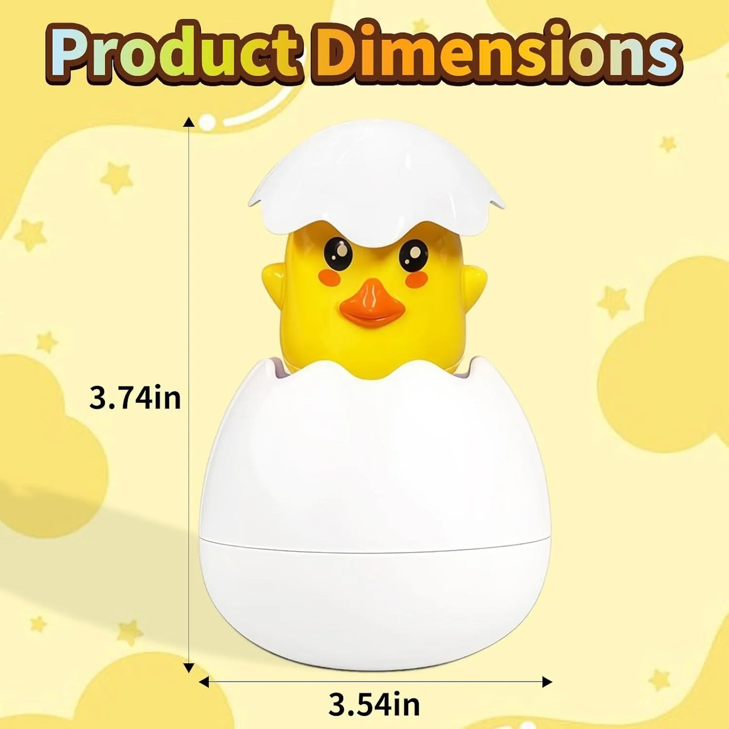 Bath Toy Set – Interactive Hatching Egg Water Spray System For Stress-Free Toddler Bath Time