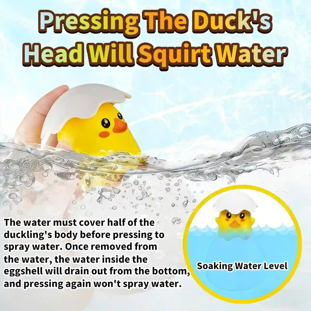 Bath Toy Set – Interactive Hatching Egg Water Spray System For Stress-Free Toddler Bath Time