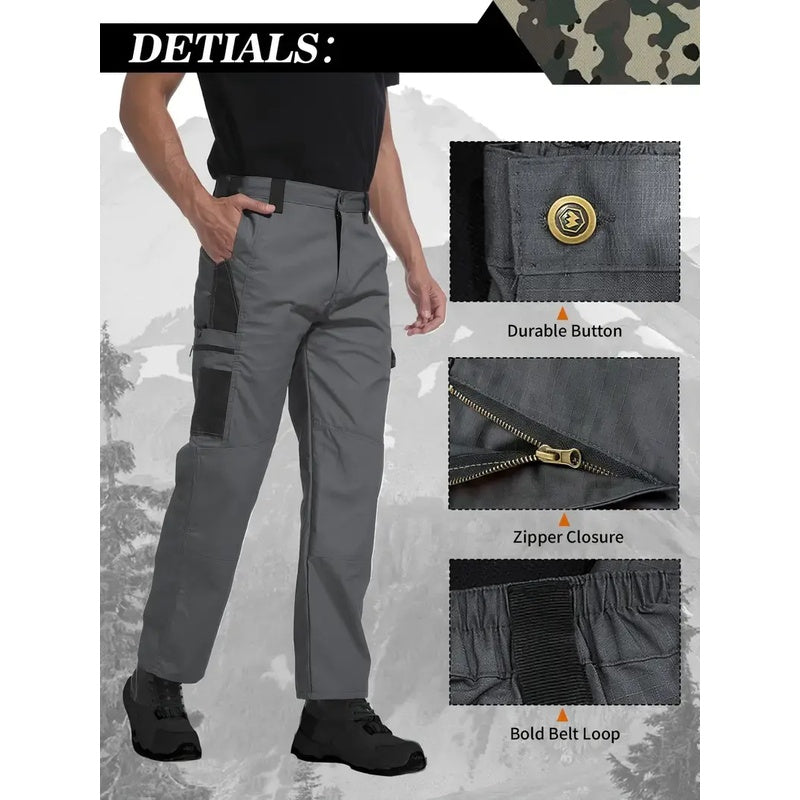 Built For The Bold: Indestructible Tactical Ripstop Pants