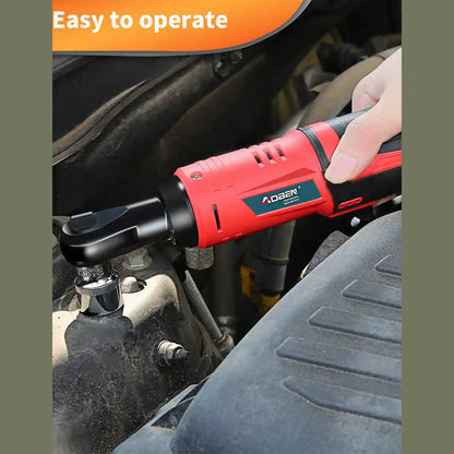 Cordless Electric Ratchet Wrench - High-Torque Power For Tight-Space Repairs