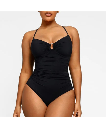 Instant Tummy-Control Shaping One-Piece Swimsuit