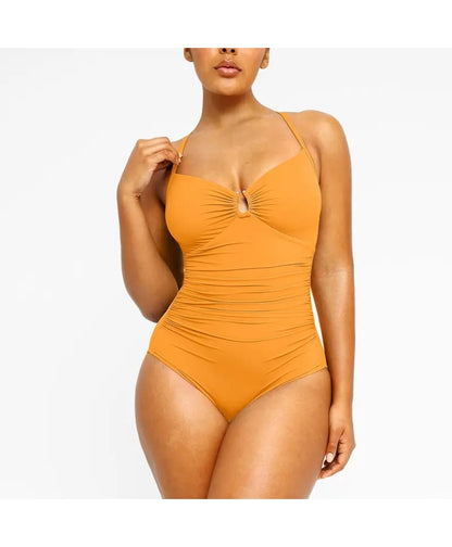 Instant Tummy-Control Shaping One-Piece Swimsuit
