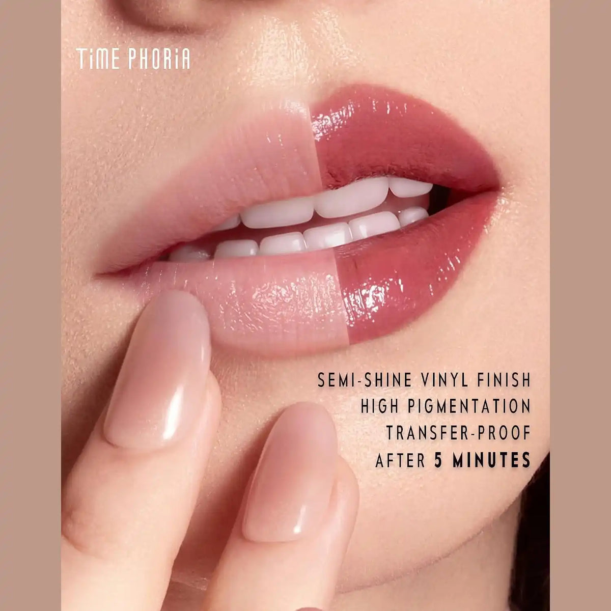 High-Shine Lip Vinyl - Transfer-Resistant Color For Fewer Touch-Ups